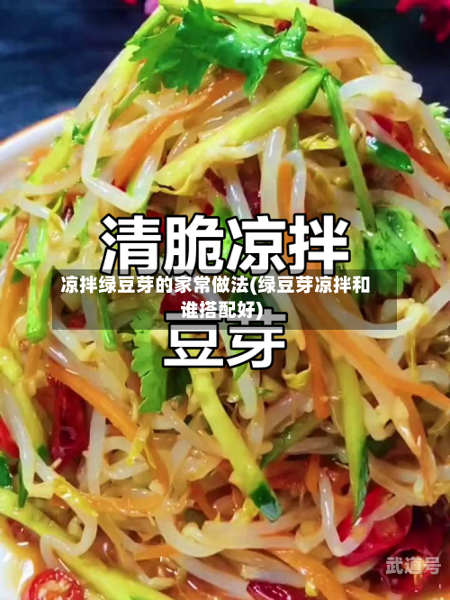 凉拌绿豆芽的家常做法(绿豆芽凉拌和谁搭配好)