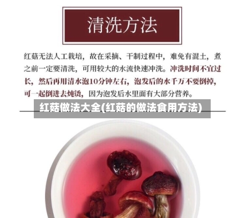 红菇做法大全(红菇的做法食用方法)
