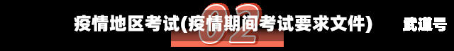 疫情地区考试(疫情期间考试要求文件)
