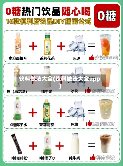 饮料做法大全(饮料做法大全app)