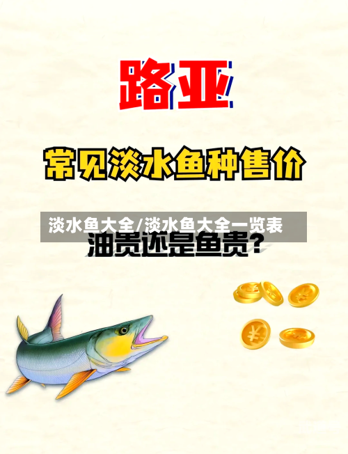 淡水鱼大全/淡水鱼大全一览表