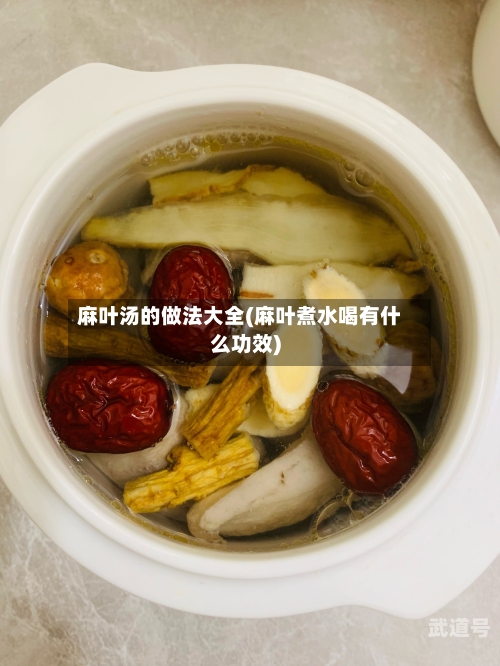 麻叶汤的做法大全(麻叶煮水喝有什么功效)