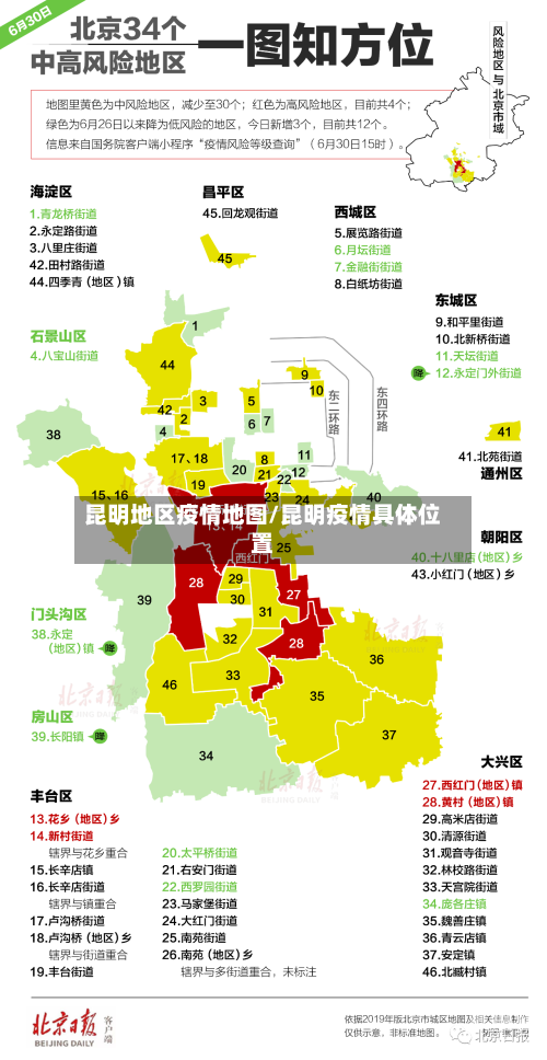 昆明地区疫情地图/昆明疫情具体位置