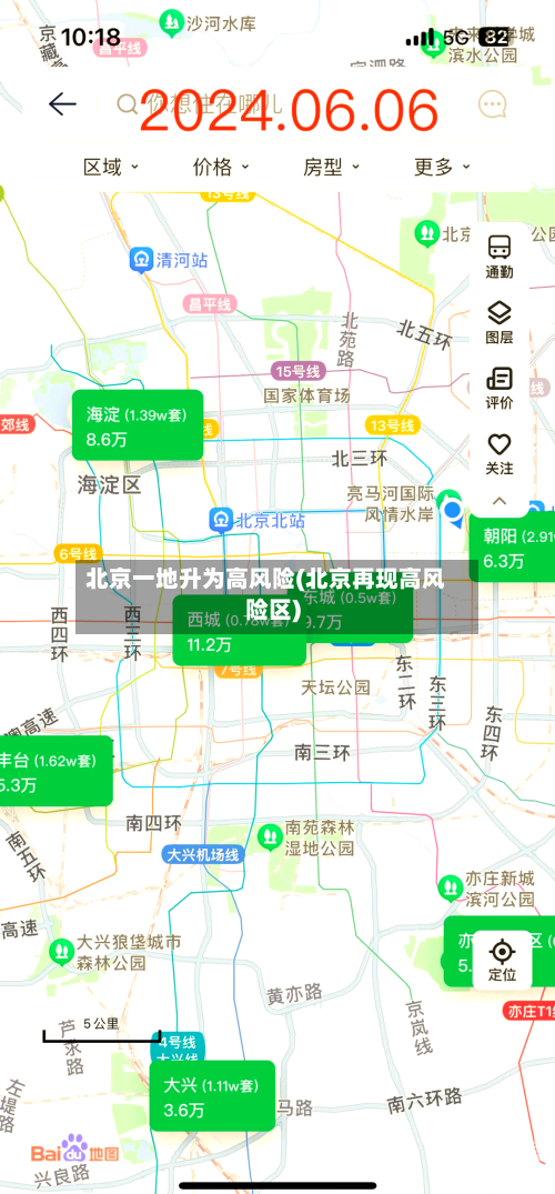 北京一地升为高风险(北京再现高风险区)