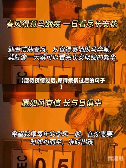 【愿待疫情过后,愿待疫情过后的句子】