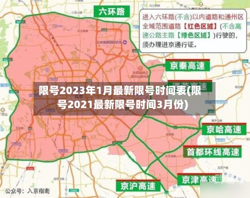 限号2023年1月最新限号时间表(限号2021最新限号时间3月份)
