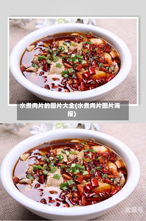 水煮肉片的图片大全(水煮肉片图片海报)