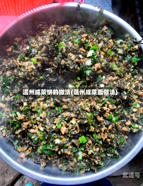 温州咸菜饼的做法(温州咸菜面做法)