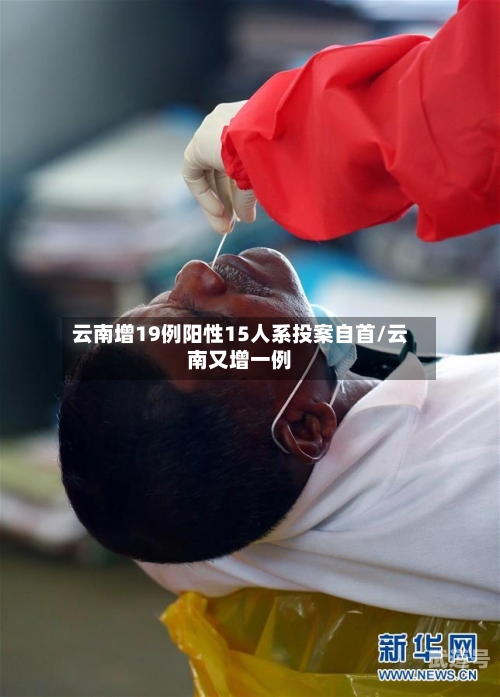 云南增19例阳性15人系投案自首/云南又增一例