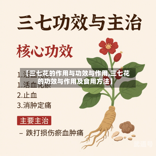 【三七花的作用与功效与作用,三七花的功效与作用及食用方法】