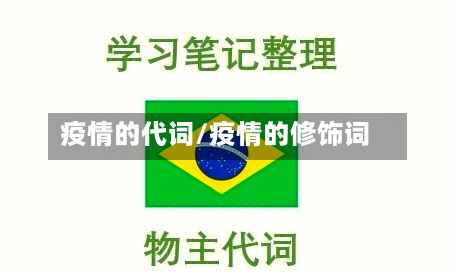 疫情的代词/疫情的修饰词