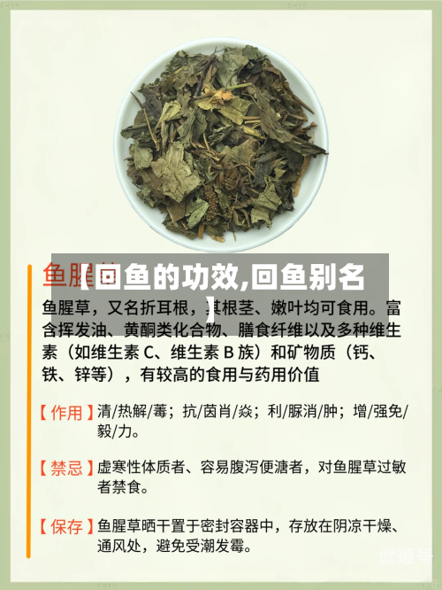 【回鱼的功效,回鱼别名】-第3张图片