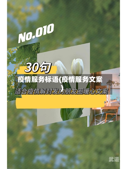 疫情服务标语(疫情服务文案)