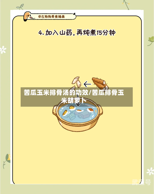 苦瓜玉米排骨汤的功效/苦瓜排骨玉米胡萝卜