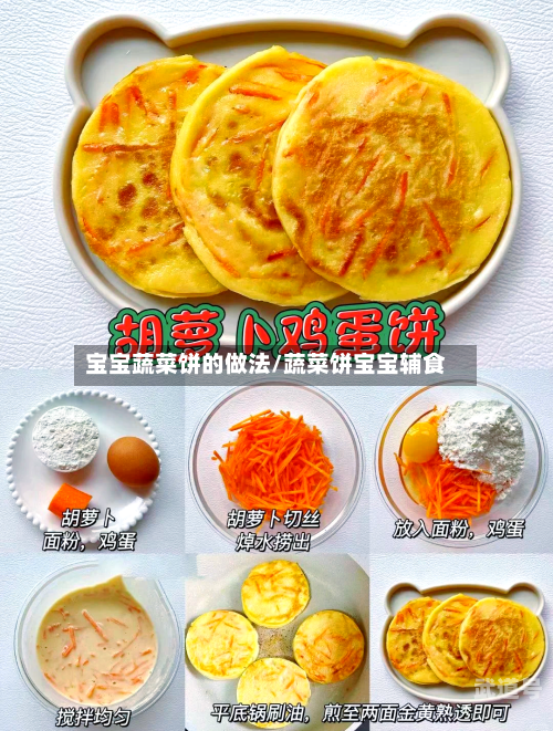 宝宝蔬菜饼的做法/蔬菜饼宝宝辅食