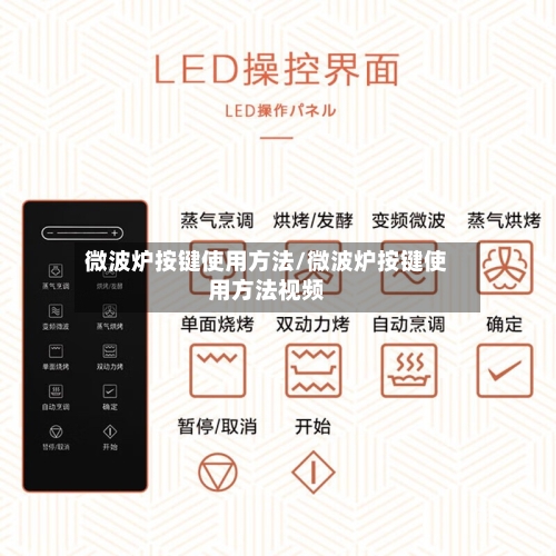 微波炉按键使用方法/微波炉按键使用方法视频