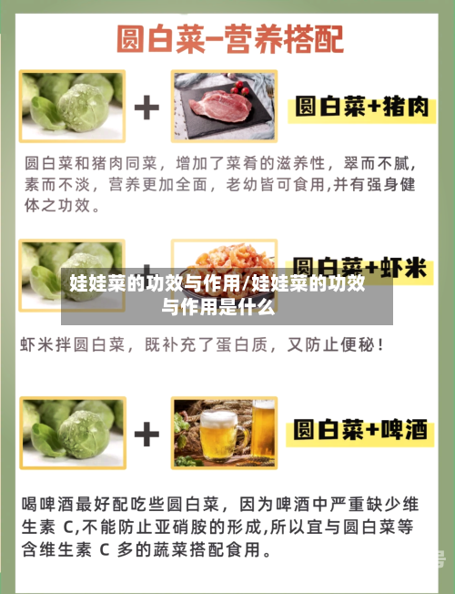 娃娃菜的功效与作用/娃娃菜的功效与作用是什么