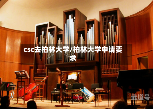 csc去柏林大学/柏林大学申请要求