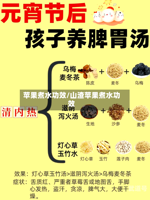 苹果煮水功效/山渣苹果煮水功效