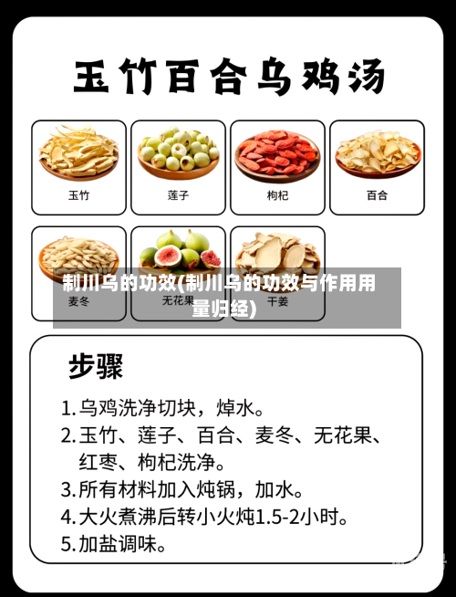 制川乌的功效(制川乌的功效与作用用量归经)