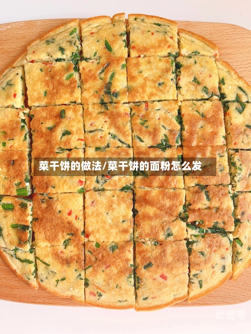 菜干饼的做法/菜干饼的面粉怎么发