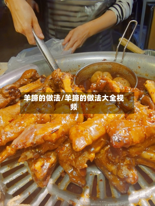 羊蹄的做法/羊蹄的做法大全视频