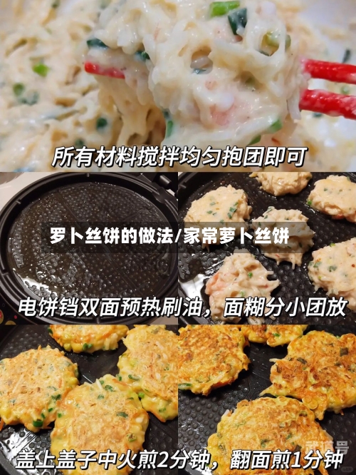 罗卜丝饼的做法/家常萝卜丝饼