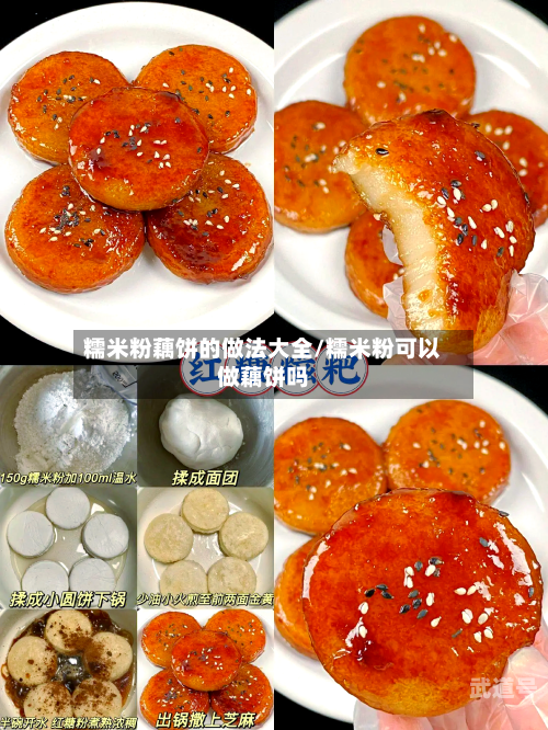糯米粉藕饼的做法大全/糯米粉可以做藕饼吗
